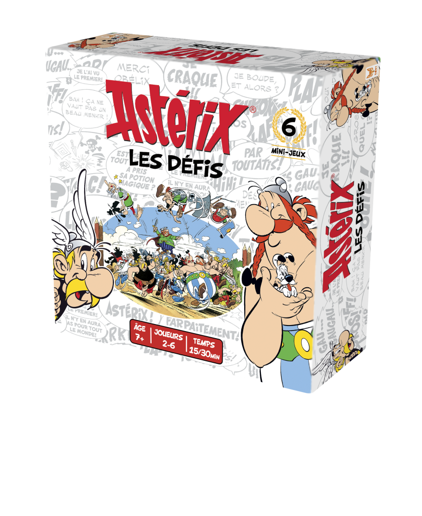 boite du jeu Astérix les Défis