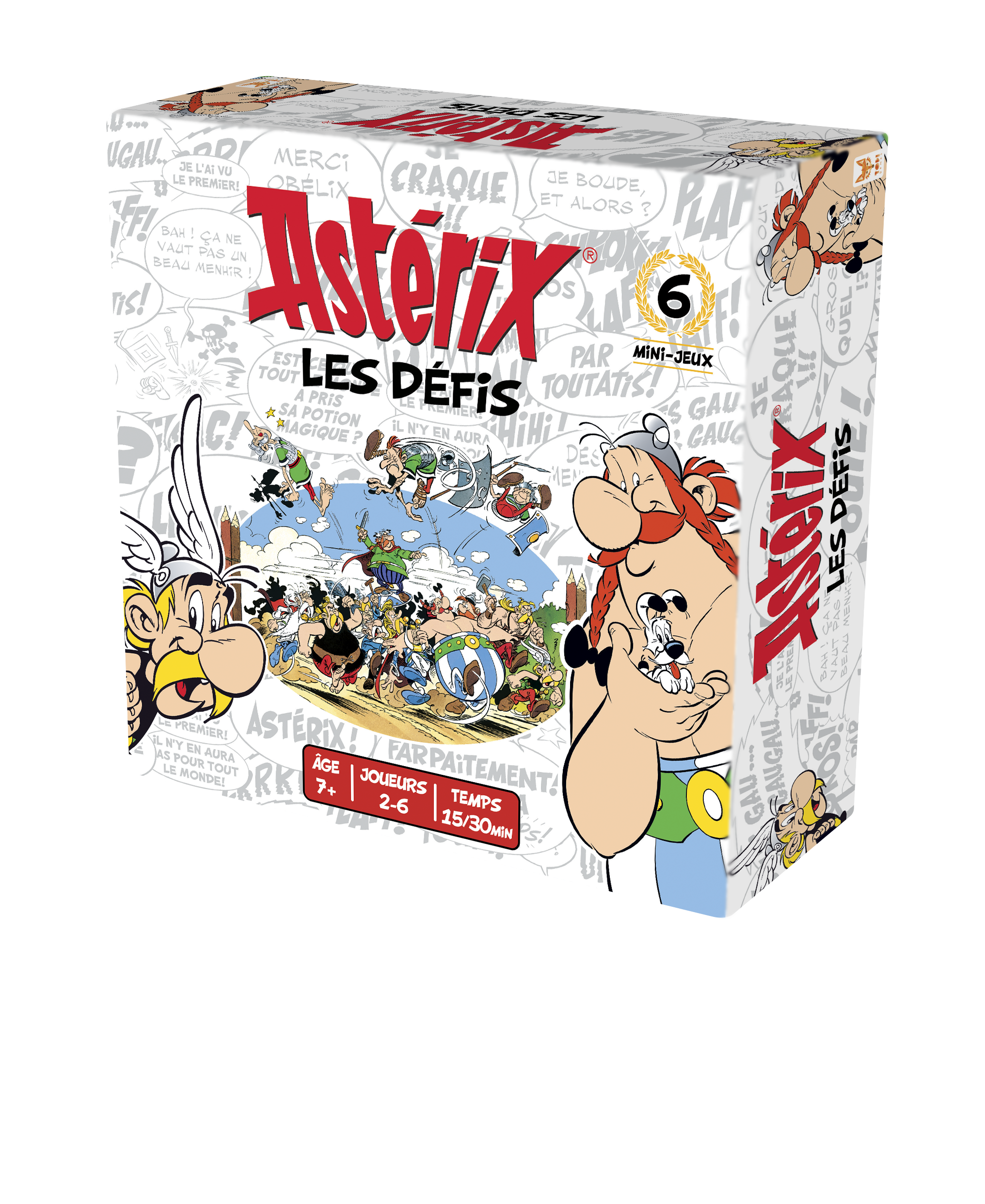 boite du jeu Astérix les Défis